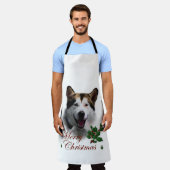 Kerstcadeaus voor Alaskan Malamutes Schort (Gedragen)