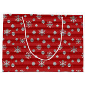 kerstcadeaus voor Amerikaanse kerstcadeaus Groot Cadeauzakje (Achterkant)