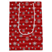 kerstcadeaus voor Amerikaanse kerstcadeaus Medium Cadeauzakje (Achterkant)