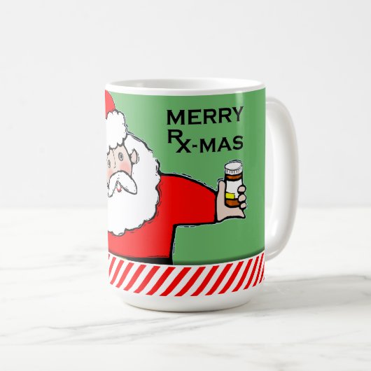 Kerstcadeaus voor Apothekers Koffiemok (Voorkant rechts)
