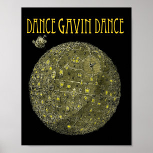 Kerstcadeaus voor Dance Gavin Dance-fans Dansen Poster