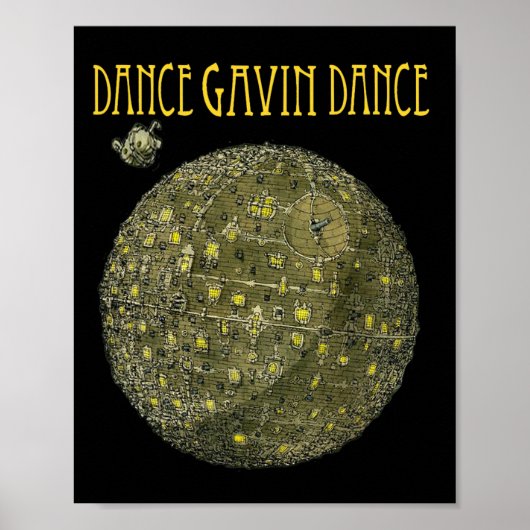 Kerstcadeaus voor dans Gavin Dance Lovers Dance Poster (Voorkant)