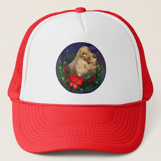 Kerstcadeaus voor Engelse Cocker Spaniels Trucker Pet (Voorkant)