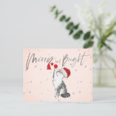 kerstcadeaus voor feestdagen briefkaart (Staand voorkant)