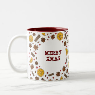 kerstcadeaus voor feestdagen tweekleurige koffiemok