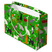 kerstcadeaus voor grote cadeaus groot cadeauzakje (Achterkant Gekanteld)