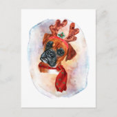 kerstcadeaus voor honden feestdagenkaart (Voorkant)