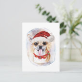 Kerstcadeaus voor honden in Chihuahua Feestdagenkaart (Staand voorkant)