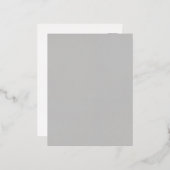 Kerstcadeaus voor Iedereen | Persoonlijk & Fan Folie Uitnodiging Briefkaart (Voorkant / Achterkant)