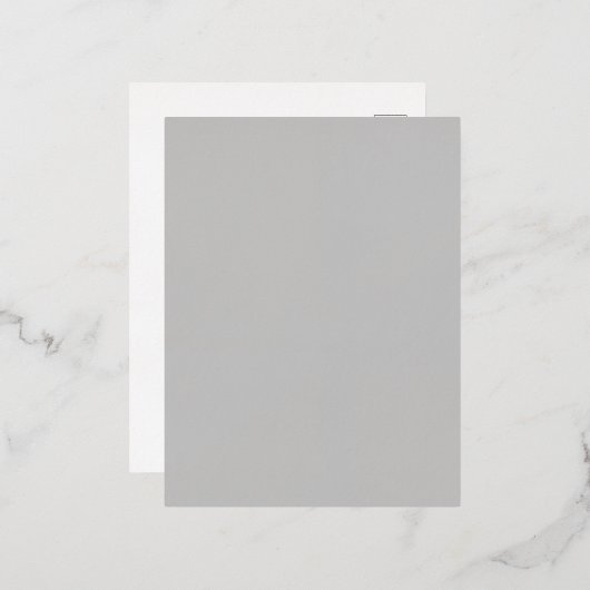 Kerstcadeaus voor Iedereen | Persoonlijk & Fan Folie Uitnodiging Briefkaart (Voorkant / Achterkant)