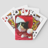 kerstcadeaus voor kattenspeelkaarten pokerkaarten (Achterkant)