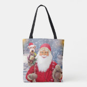 kerstcadeaus voor kerstcadeaus Airedale Dog Tote Bag (Achterkant)