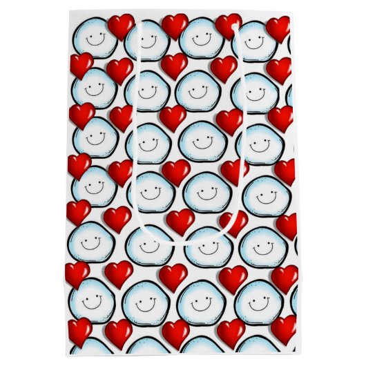 kerstcadeaus voor kerstcadeaus medium cadeauzakje (Achterkant)