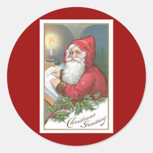 kerstcadeaus voor kerstcadeaus ronde sticker