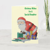 kerstcadeaus voor kerstcadeautjes en speelgoed voo feestdagen kaart (Voorkant)