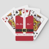kerstcadeaus voor kerstcadeautjes pokerkaarten (Achterkant)