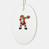 kerstcadeaus voor kerstmis met Football Keramisch Ornament (Links)