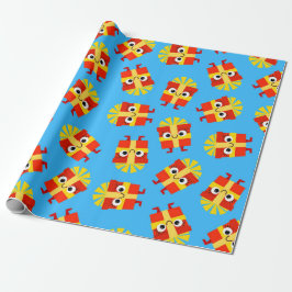 Kerstcadeaus voor kinderen, leuk en cartoonesk cadeaupapier