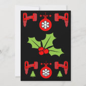 Kerstcadeaus voor Klussen Feestdagenkaart (Achterkant)