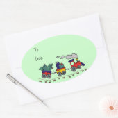 kerstcadeaus voor Labels (Envelop)