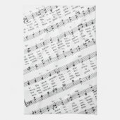 kerstcadeaus voor muziek theedoek (Verticaal)