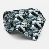 kerstcadeaus voor Schilderachtig winterfoto van Pa Stropdas (Opgerold)