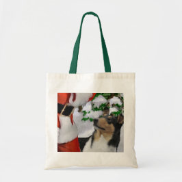 Kerstcadeaus voor Smooth Collie-liefhebbers Tote Bag