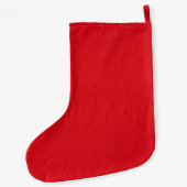 Kerstcadeaus voor veldhockey Groot kerstsok (Achterkant)