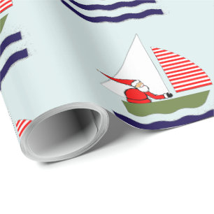 Kerstcadeaus voor zeilers cadeaupapier