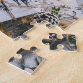 Kerstcadeaus Witte Legpuzzel (Zijkant)