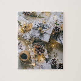 Kerstcadeaus Witte Legpuzzel