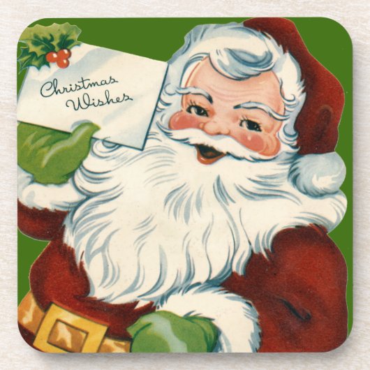 kerstcadeauset van kurkOnderzetters Drankjes Onderzetter (Voorkant)