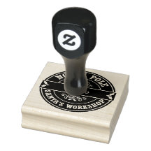 kerstcadeaustempel voor Santa Mail