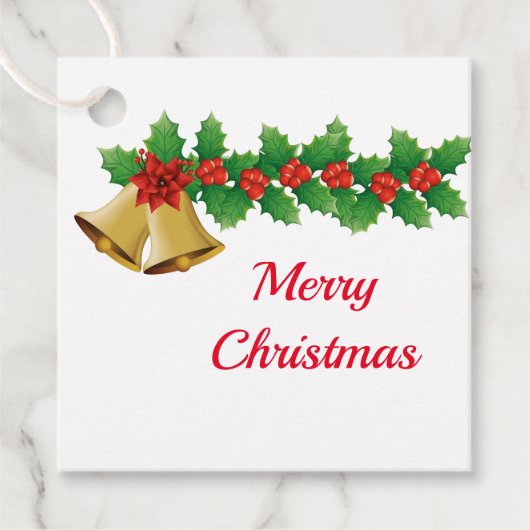 Kerstcadeautag Bedankjes Labels (Voorkant)