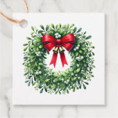 Kerstcadeautag Bedankjes Labels (Voorkant)