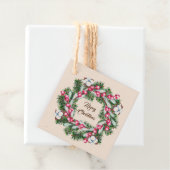 Kerstcadeautag Bedankjes Labels (In situ)