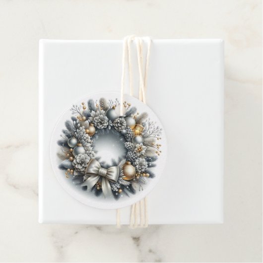 Kerstcadeautag Bedankjes Labels (In situ)