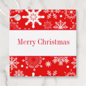 Kerstcadeautag Bedankjes Labels (Voorkant)