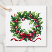 Kerstcadeautag Bedankjes Labels (Voorkant)