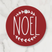 Kerstcadeautag Bedankjes Labels (Voorkant)