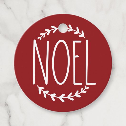 Kerstcadeautag Bedankjes Labels (Voorkant)