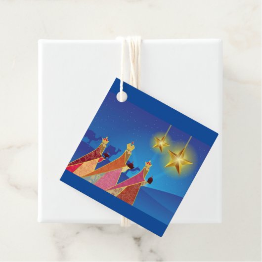 Kerstcadeautag Bedankjes Labels (In situ)