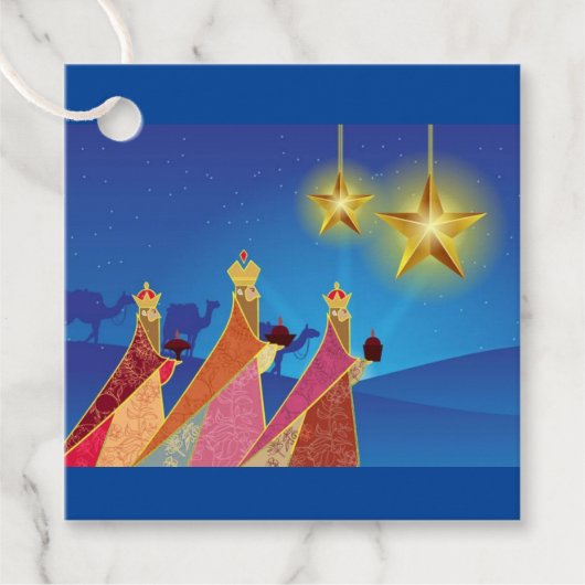 Kerstcadeautag Bedankjes Labels (Voorkant)