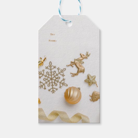 Kerstcadeautag Cadeaulabel (Voorkant)