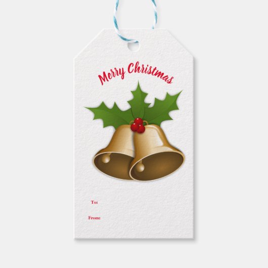 Kerstcadeautag Cadeaulabel (Voorkant)