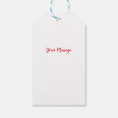 Kerstcadeautag Cadeaulabel (Achterkant)