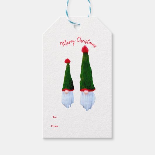 Kerstcadeautag Cadeaulabel (Voorkant)