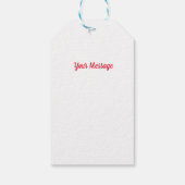 Kerstcadeautag Cadeaulabel (Achterkant)