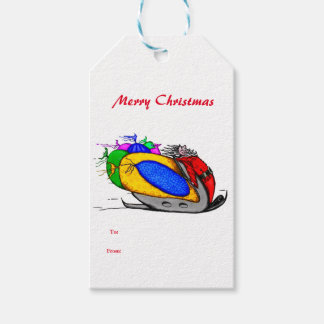 Kerstcadeautag Cadeaulabel