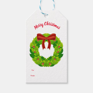 Kerstcadeautag Cadeaulabel